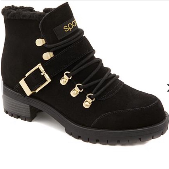 Sporto Shoes - Sporto Katie Waterproof Suede Lace-Up Boot